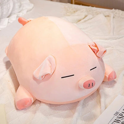 Pastel Pink Adorable Pig Stuffed Toy