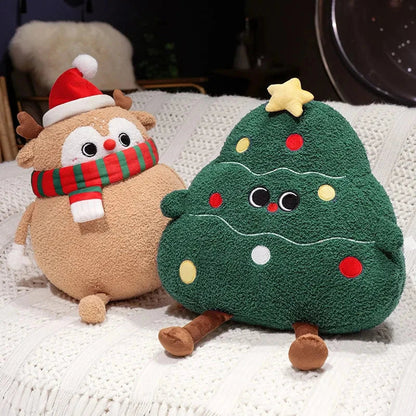 Cuddly Christmas Plush Toy Figures