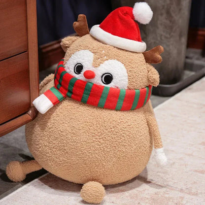 Cuddly Christmas Plush Toy Figures