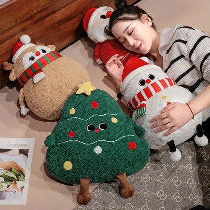Cuddly Christmas Plush Toy Figures