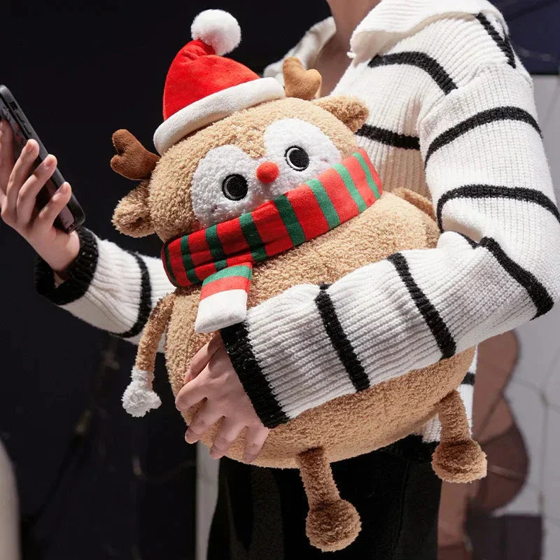 Cuddly Christmas Plush Toy Figures