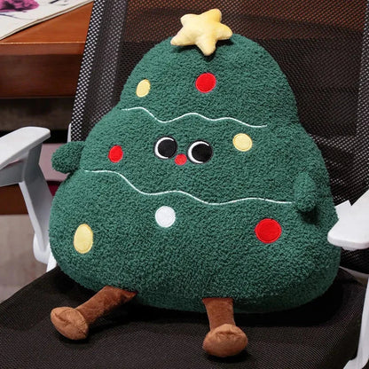 Cuddly Christmas Plush Toy Figures