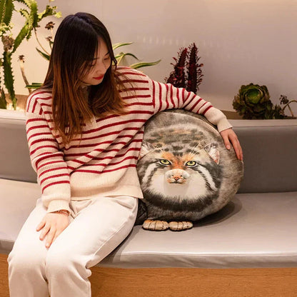 Adorable Pallas Cat Plush Toy
