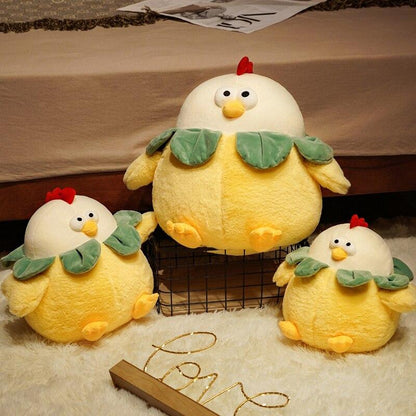 Cuddly Fat Chicken Soft Toy