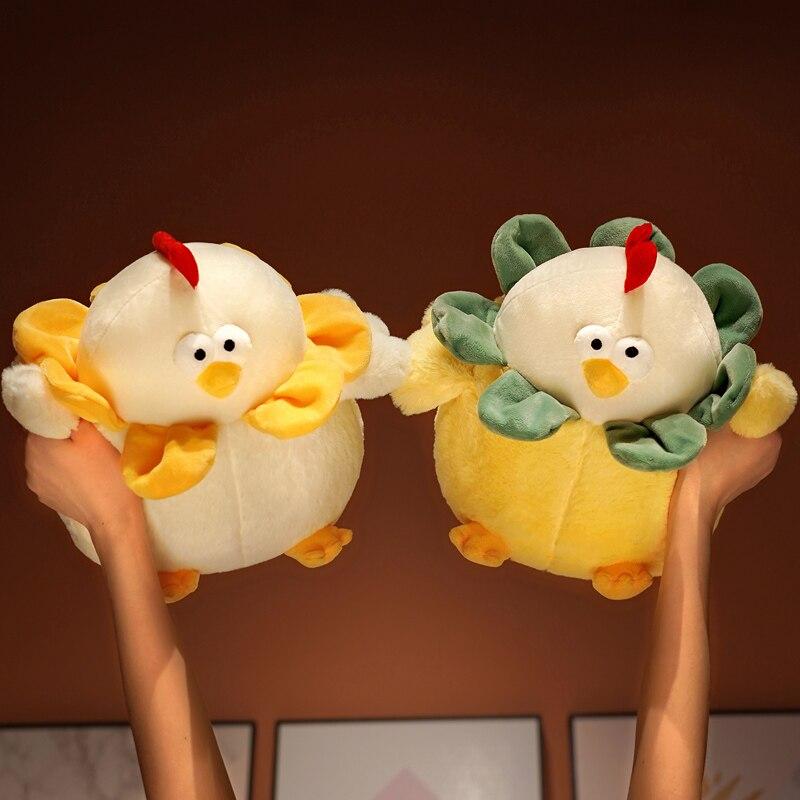 Cuddly Fat Chicken Soft Toy - Luxicro
