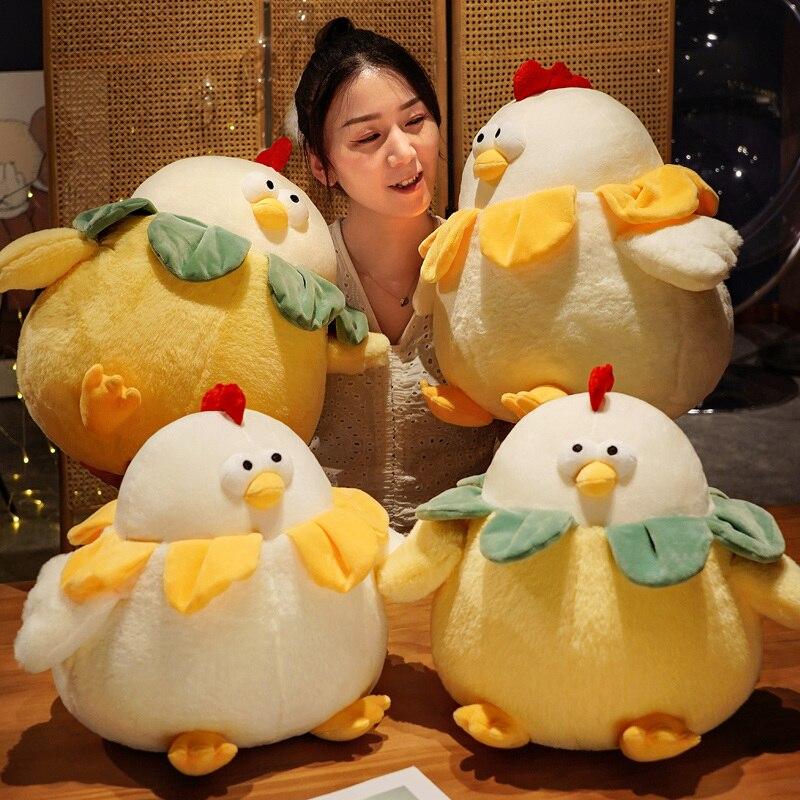 Cuddly Fat Chicken Soft Toy