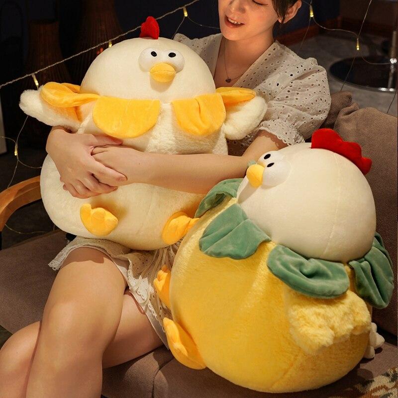 Cuddly Fat Chicken Soft Toy