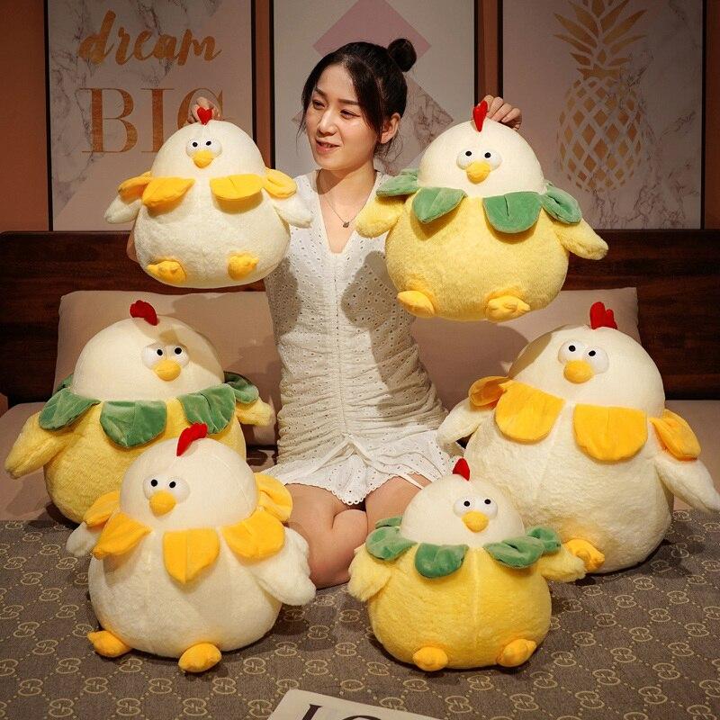 Cuddly Fat Chicken Soft Toy