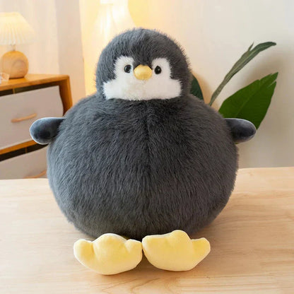 Cute Round Plush Penguin Toy