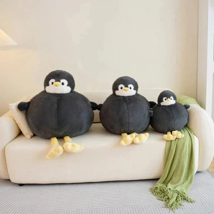 Cute Round Plush Penguin Toy