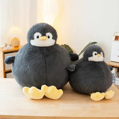 Cute Round Plush Penguin Toy