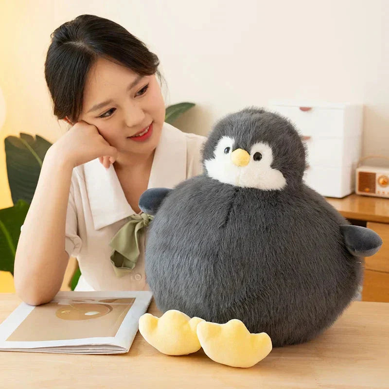 Cute Round Plush Penguin Toy