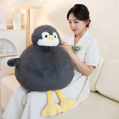 Cute Round Plush Penguin Toy