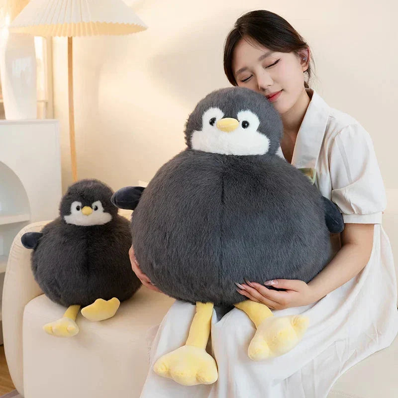 Cute Round Plush Penguin Toy