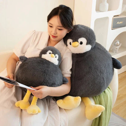 Cute Round Plush Penguin Toy