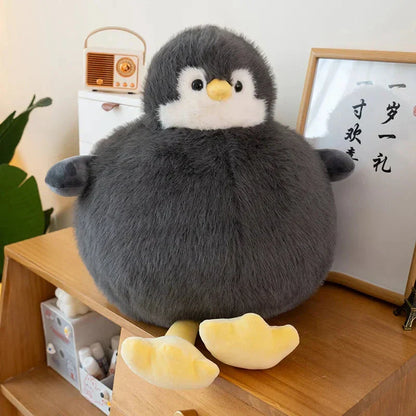 Cute Round Plush Penguin Toy