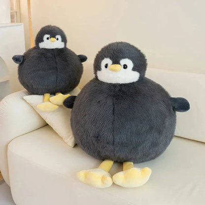 Cute Round Plush Penguin Toy