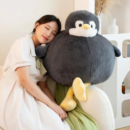 Cute Round Plush Penguin Toy