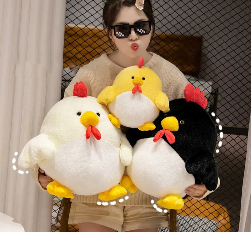 Large Plush Chicken Soft Toys