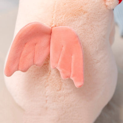 Cute Big Love Heart Pig Plush Toy