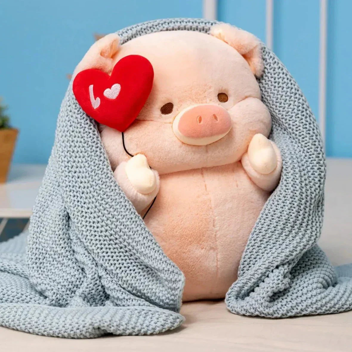 Adorable Large Love Pig Stuffed Animal