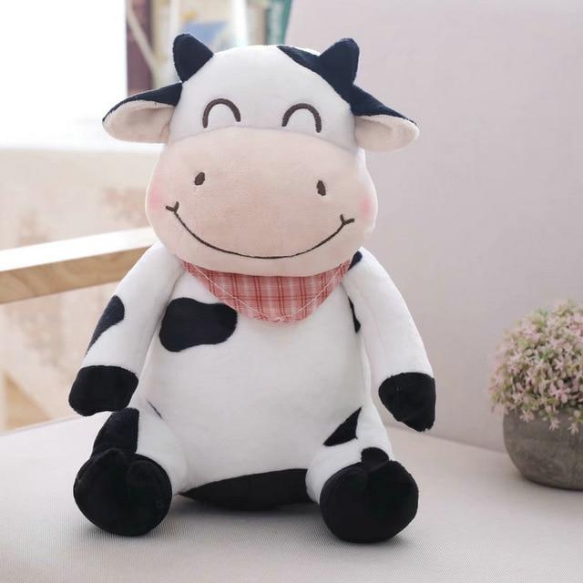 Adorable Soft Cow Stuffed Toy - Luxicro