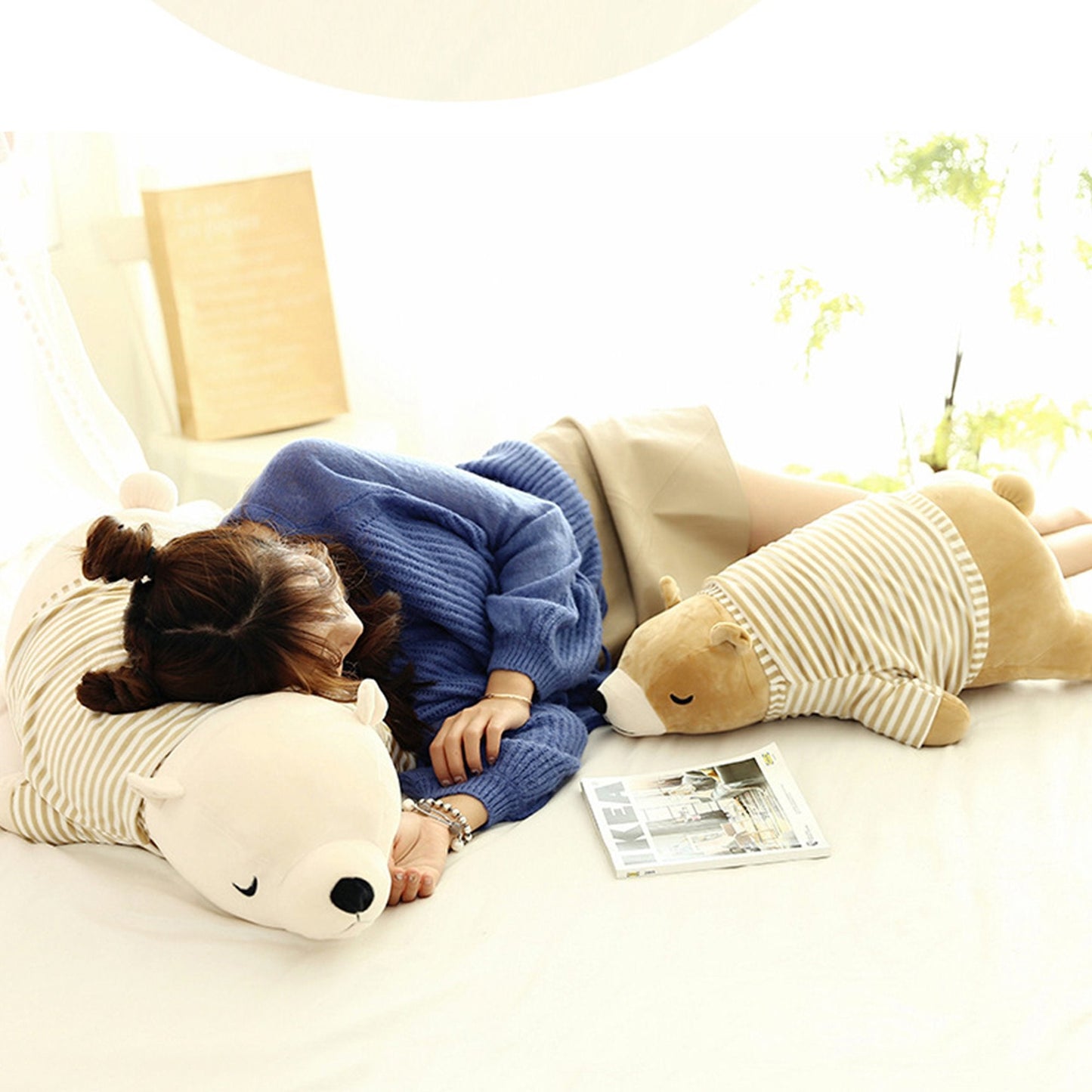 Adorable Boba Bear Soft Plush Toys