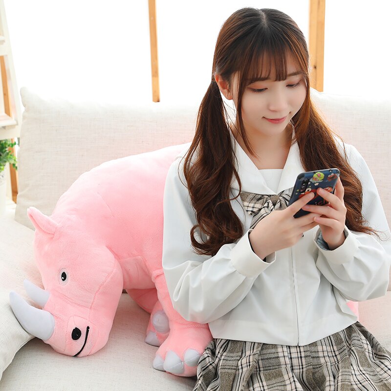 Soft Cute Rhino Stuffed Animals