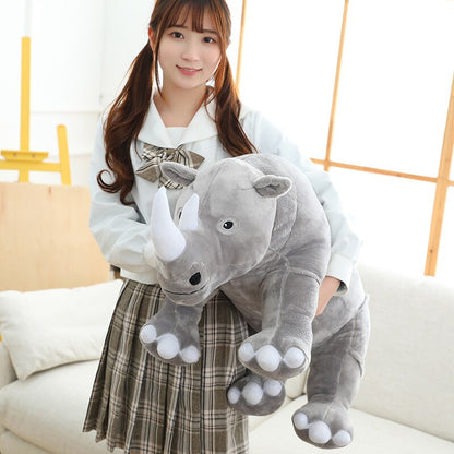 Soft Cute Rhino Stuffed Animals