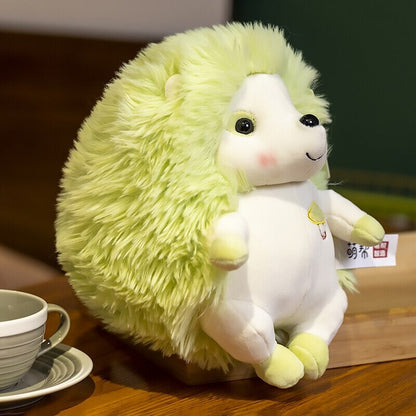 Vibrant Cute Hedgehog Plush Toy Figures