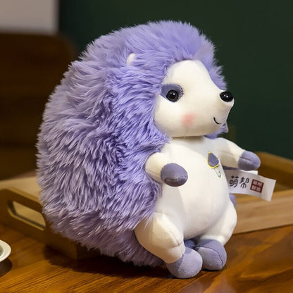 Vibrant Cute Hedgehog Plush Toy Figures
