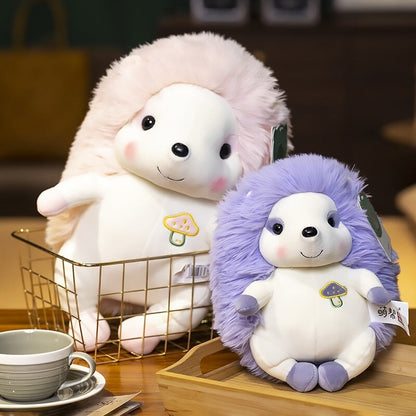 Vibrant Cute Hedgehog Plush Toy Figures