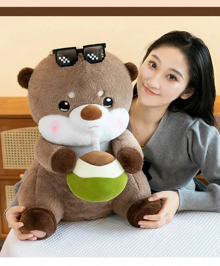Cuddly Soft Coconut Teddy Plush