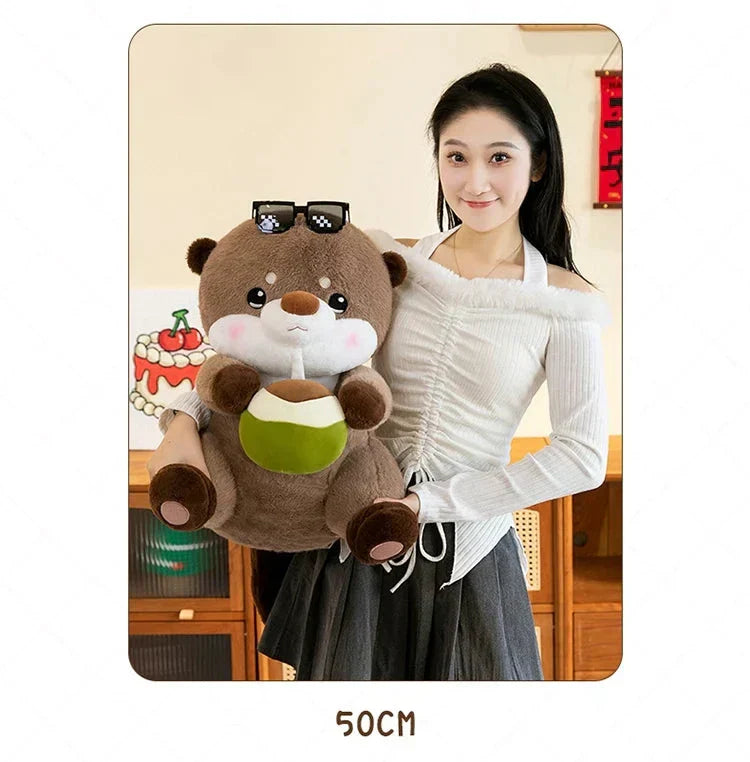 Cuddly Soft Coconut Teddy Plush