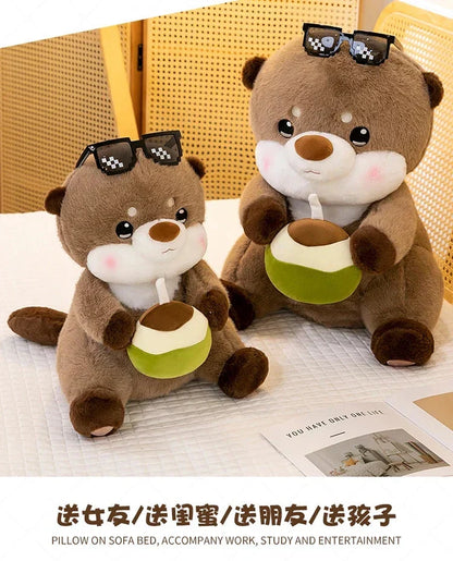 Cuddly Soft Coconut Teddy Plush