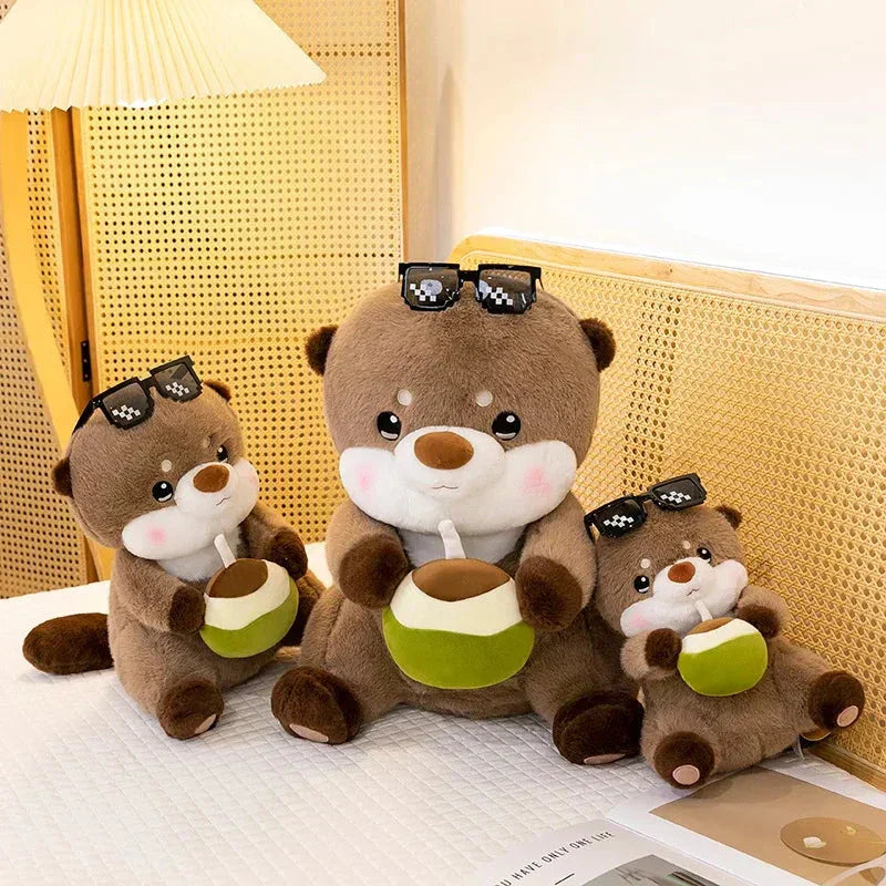 Cuddly Soft Coconut Teddy Plush