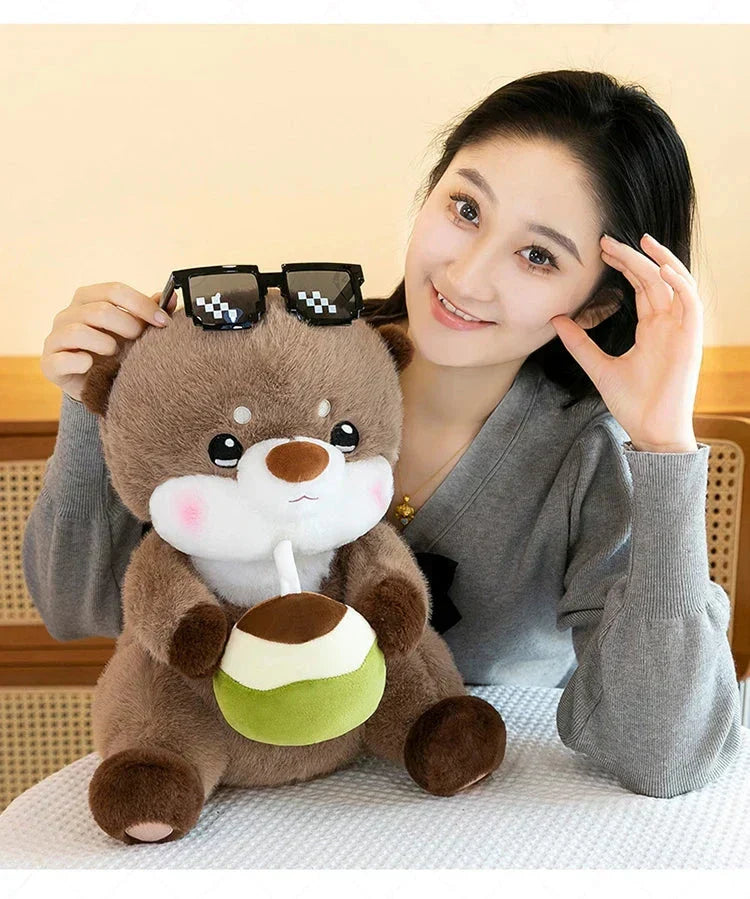 Cuddly Soft Coconut Teddy Plush