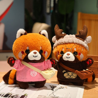 Adorable Plush Red Panda Teddy Bear