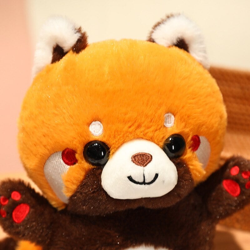 Adorable Plush Red Panda Teddy Bear