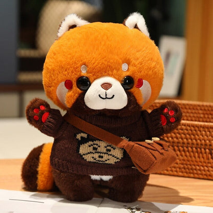 Adorable Plush Red Panda Soft Toy
