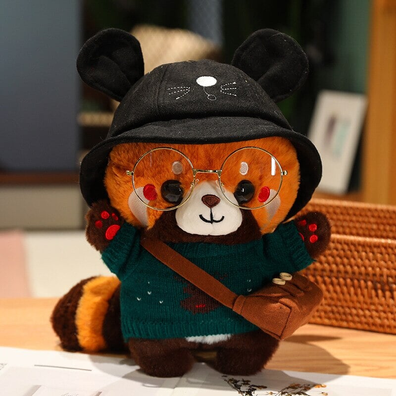 Adorable Plush Red Panda Teddy Bear