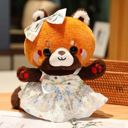 Adorable Plush Red Panda Soft Toy