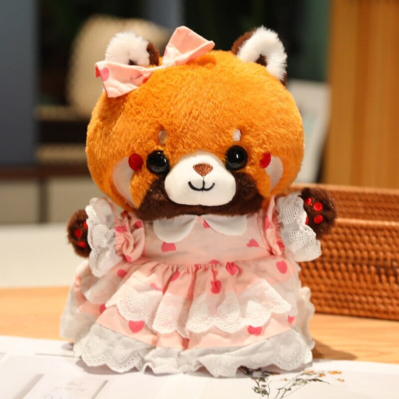 Adorable Plush Red Panda Soft Toy