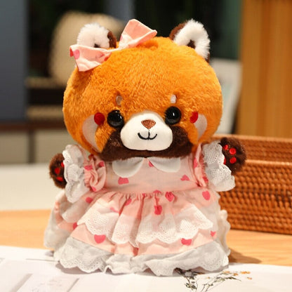 Adorable Plush Red Panda Soft Toy