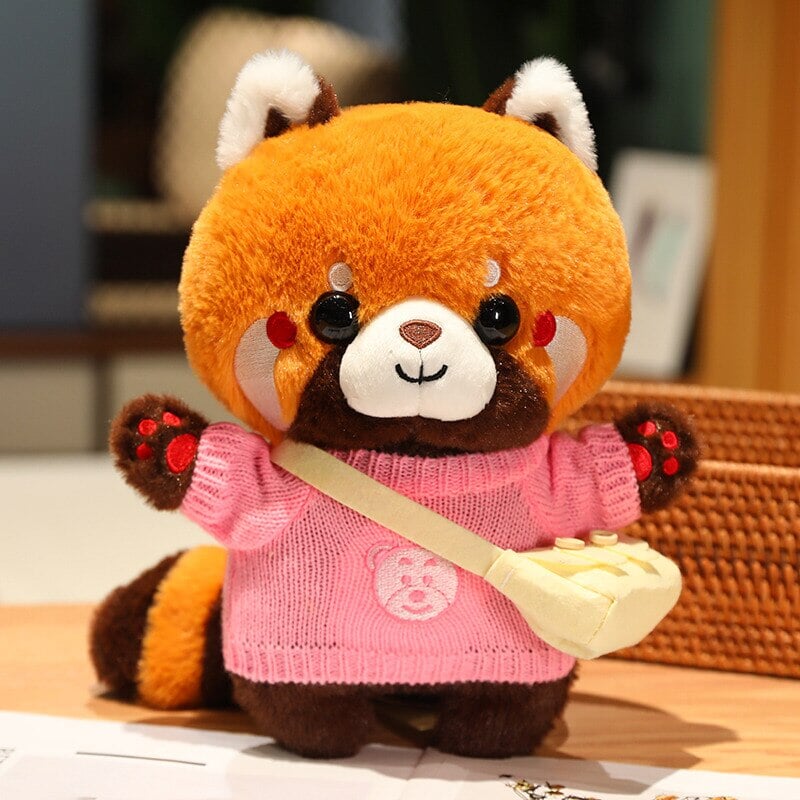 Adorable Plush Red Panda Teddy Bear