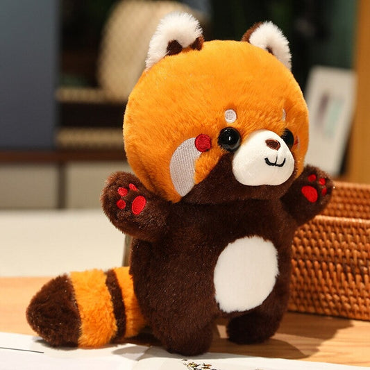 Adorable Plush Red Panda Teddy Bear - Luxicro