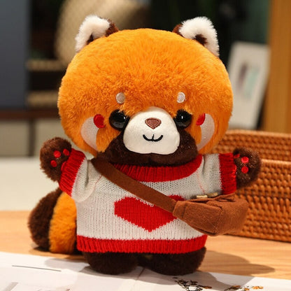 Adorable Plush Red Panda Teddy Bear