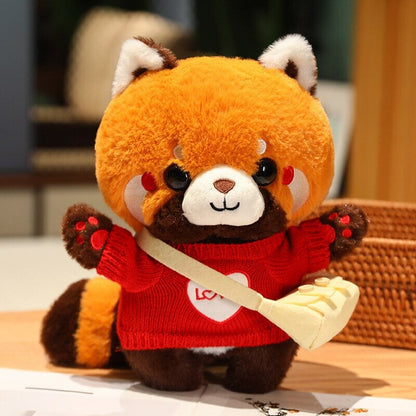 Adorable Plush Red Panda Soft Toy