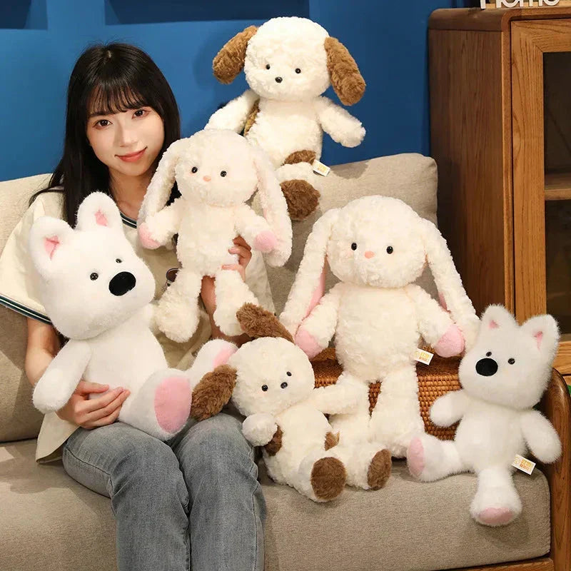 Soft Plush Bunny and Dog Toys