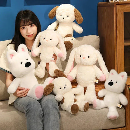 Soft Plush Bunny and Dog Toys